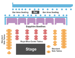 Blue Note Seating Chart Napa