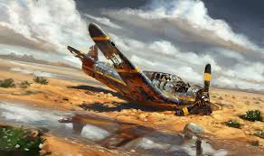 Hd Wallpaper Aviation Art Aviation Plane Crash Deserts By Real Sonkes 2528x1496 Airplane Art Aviation Art Art
