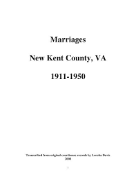 395 likes · 2 talking about this · 8 were here. Marriages New Kent County Va 1911 1950 Youseemore