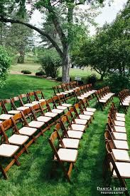 Outdoor Backyard Wedding Ceremony Seating Fruitwood Teak Brown Chairs Photography Www Backyard Wedding Backyard Wedding Ceremony Wedding Ceremony Seating
