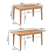 I have tried three different methods to solve this problem, all of which failed. Extendable Dining Table In Solid Oak Seats 6 Adeline Furniture123