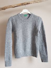 Besonderes highlight war allerdings das große schaufenster des traditionshauses benetton direkt gegenüber des doms. Benetton Pullover Fine Knit Wool Size Xs Gray Free Shipping