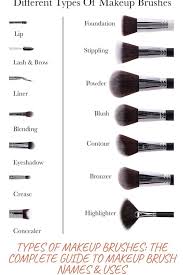 Types Of Makeup Brushes The Complete Guide To Makeup Brush Names Uses Makeup Brush Set Types Of Makeup Makeup Brush Uses