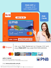 The following voucher codes are applicable to purchases made on the shopee mobile app, and from shopee mall or shopee preferred sellers only. Pnb Credit Cards Home