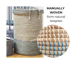 Make your small laundry room the most serene and organized space in your home with these efficient storage solutions and decorating tips to make laundry day your favorite day of the week. Nursery Laundry Basket Soft Seagrass Nursery Accessories Mokee