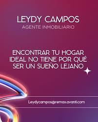 Leydy Campos Agente Inmobiliario (@leydy.remax.avanti) • Instagram photos  and videos