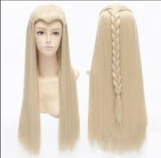 Satin Al Peruk Sicak Satmak Ucretsiz Yetiskin Yuzuklerin Efendisi Hobbit Elf Thranduil Uzun Duz Cosplay Peruk Sac Tl176 52 Tr Dhgate Com