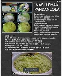 Ikuti resepi ini untuk belajar cara membuat nasi lemak klasik di dapur anda sendiri bahan untuk nasi lemak: Nasi Lemak Masakan Cepat Mudah Sedap Bersama Noxxa Facebook