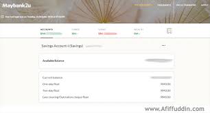 Cara check bayaran kereta maybank. Cara Nak Semak Baki Akaun Maybank Maybank Check Balance Afiffuddin Com