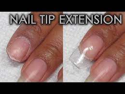 The glue dries quickly so you. Tip Extension Using Patching Products Diy Nail Repair Tutorial Youtube Fake Nails Diy Diy Nails Nail Repair