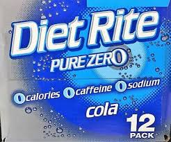 Calories are the fuel you need every . Diet Rite Pure Zero Cola Soda 12 Pack 78000063165 Ebay