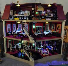 5302 Bistro De Paris Emma J S Creations Lego Haunted House Haunted Dollhouse Lego House