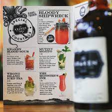 Squeeze the juice from one lime straight into the glass and stir. Kraken Rum Uk On Twitter An Entire Menu Of Kraken Cocktails Because At Halloween Black Goes W Everything At Revolutionbars Across The Uk Https T Co 964ham1fjt