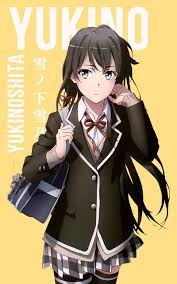 Yukino Yukinoshita Korigengi Wallpaper Anime Gadis Manga Gadis Animasi Gambar Karakter