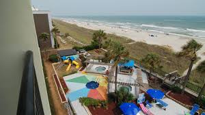 Besides prime beachfront access, the resort offers an outdoor swimming pool, heated indoor pool with a jacuzzi tub, sauna, fitness room, game room, picnic area with communal grills, and. Peppertree Ocean Club South Carolina Diamond Resorts
