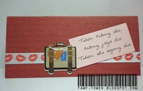 Saya Buat Sendiri A Farewell Card Untuk Cinta Hati Mr X Farewell Cards Paper Craft Projects Greeting Cards Handmade