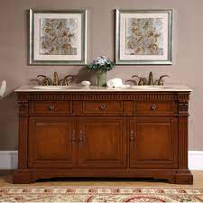 Maybe you would like to learn more about one of these? 67 Inch Double Sink Bathroom Vanity With Travertine