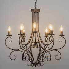 Chandelier Romantica 9 Rust Kronleuchter Kronleuchter Ideen Eingangsbeleuchtung