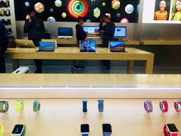 You can look at the address on the map. A Rainy Saturday At The Apple Store Greensboro Daily Photo