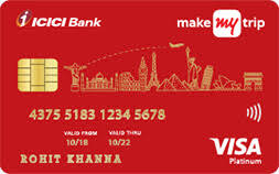 Obviously, most benefits are available on makemytrip so you should get this card only if you prefer to make travel bookings through mmt. Icici Bank Credit Card Apply For Icici Bank Credit Card Online