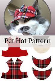 Pet Hat Pdf Pet Clothing Pattern Cat Hat Patterns Cat Clothes For Cats Pet Clothes Pet Hat Pattern Pet Dog Cat Hat Pattern For Pet Size S In 2021 Cat Hat