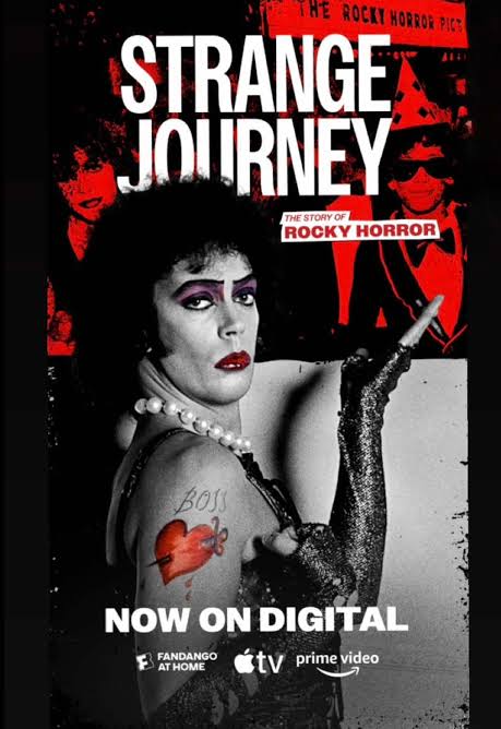 Don’t Dream It, Stream It! 🫦#StrangeJourney: The Story of #RockyHorror is  NOW ON DIGITAL @Prime Video @Apple TV @Fandango