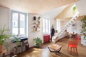Single Level Apartment In France Turned Into Welcoming Duplex Https Freshome Com Welcomin Architecte Interieur Interieur Maison Design Interieur Scandinave