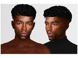 Los Sims 4 Chadwick Boseman S Skin A K A Black Panther Sim Sims 4 Hair Male Sims 4 Black Hair Sims Hair