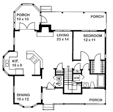 Victorian house plans, floor plans & building blueprints when you think victorian, think gingerbread. Charming Gothic Revival Farmhouse 43071pf Architectural Designs House Plans