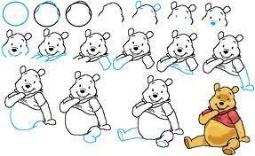 Related drawing lessons by tags. How To Draw Winnie The Pooh Bear Step By Step Drawing Tutorial Winnie The Pooh Drawing Disney Art Drawings Easy Disney Drawings