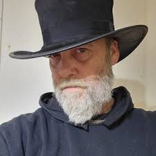 Black Suede Leather Clint Eastwood Pale Rider Style Western Outlaw Mens Hat 