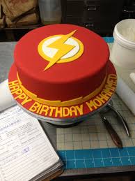 The Flash Cake Google Search Flash Cake Flash Birthday Cake New Birthday Cake
