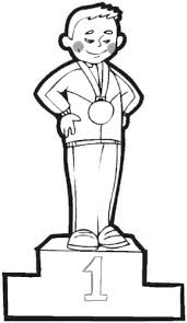 Printable medals from the olympic games coloring page coloringanddrawings.com provides you with the opportunity to color or print your medals from the olympic games drawing online for free. 30 Free Olympic Coloring Pages Printable