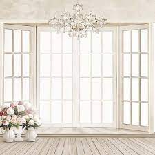 Wedding Window Shutter Indoor Photography Studio Backdrop Background Latar Belakang Studio Latar Belakang Pernikahan Studio Foto