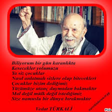 Eğer bu sayfada herhangi bir vedat türkali alıntısında hata olduğunu düşünüyorsanız, çekinmeden bizimle irtiabata geçiniz. Vedat Turkali Sozleri Resim Kumesi Kelime