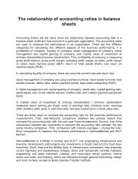 With historic price charts for nse / bse. The Relationship Of Accounting Ratios In Balance Sheets