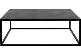 48l x 24w x 20t. Tyle Contemporary Coffee Table With Lava Stone Top Sadler S Home Furnishings Cocktail Coffee Tables