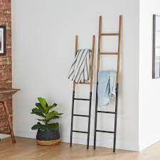 This blanket rack neatly holds your quilts, bedspreads and comforters. Wood And Metal Blanket Ladder Reviews Joss Main