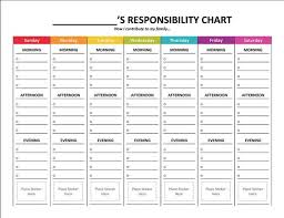 75 Valid Kids Job Chart Template Free