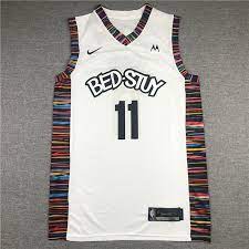 Kyrie Irving 11 Brooklyn Nets 2021 Biggie City Edition White Jersey Nba Jerseys Shop