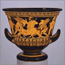 It was crafted out of marble and shows a priest of trojan origin along with his sons. Ancient Greek Art Painting And Crafts Facts And Details