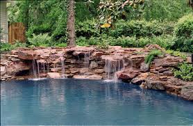 Landscape Design For Privacy Landscaping Ideas Landscape Design Ideas For Privacy Landscape Pool Landscape Design Pool Waterfall Waterfall Landscaping