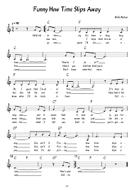 The tune is slightly similar to when two worlds collide, which was written by roger miller and bill anderson. Funny How Time Slips Away Lead Sheet With Lyrics Sheet Music For Piano Solo Musescore Com