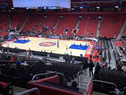 Little Caesars Arena Section 106 Detroit Pistons