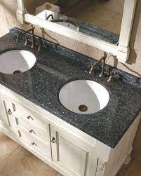 The purpose of the vanity lies in the fact that it offers storage space. Black Pearl Granite With White Cabinets More Photos In Flash Store Granite Bathroom White Granite Bathroom Vanity Granite Bathroom Vanity Tops