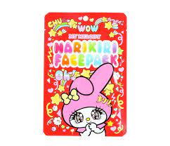 Cute Ify Your Home Spa Self Care Experience With A My Melody Kawaii Nabeyuka Narikiri Face Mask Look Like A Playful Ka Homemade Facial Mask Face Mask Kawaii