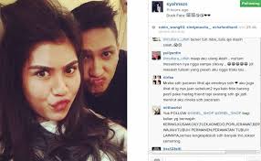 Kompak Posting Foto Sama, Syahnaz dan Juan Christian Jadian?