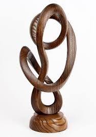 Abstract Sculpture For Modern Home Modern Statue Modern Etsy In 2021 Wooden Sculpture Wood Sculpture Unique Sculptures