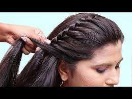 Easy Hairstyles For Wedding Party Hair Style Girl Hairstyles For Girls Cute Hairstyle Braided Hairstyles Easy Side Braid Hairstyles Easy Hairstyle Video
