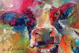 Art Cow Canvas Artwork By Richard